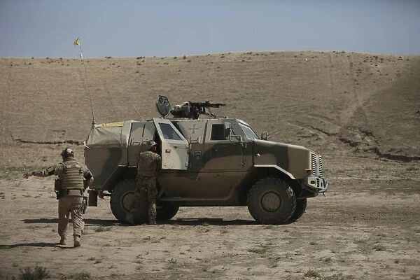 The German Army ATF Dingo armored vehicle