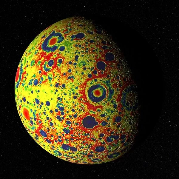 The GRAIL free-air gravity map of the Moon