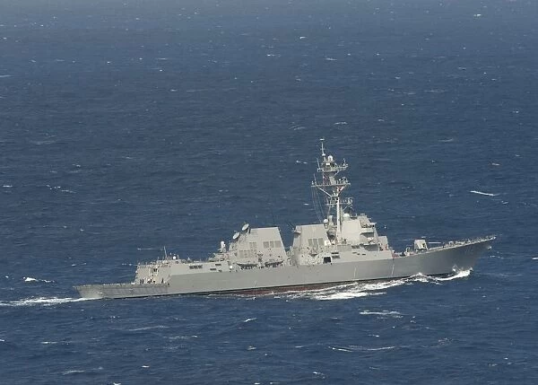 The guided-missile destroyer USS Michael Murphy