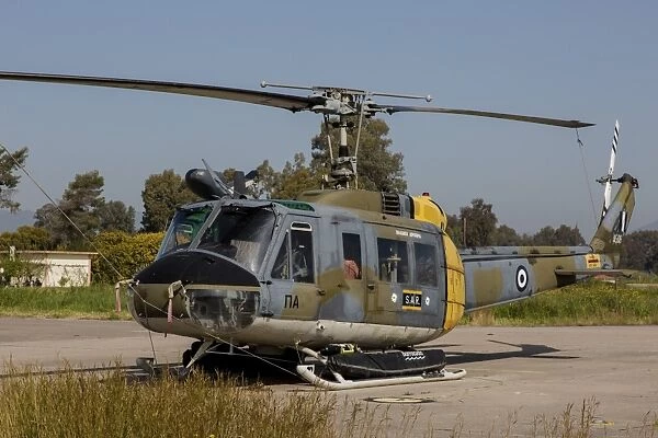 Hellenic Air Force AB-205 search and rescue helicopter