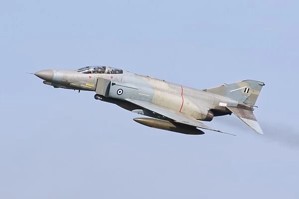 Hellenic Air Force F-4E Phantom II in action over Greece