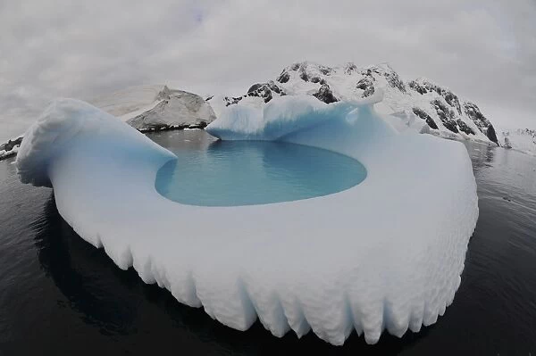 Iceberg swimming pool, Antarctica