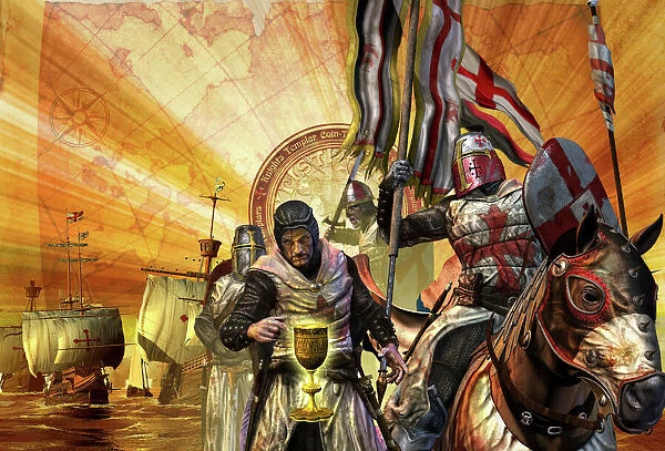 Knights Templar are on a mission to collect relics for their nation
