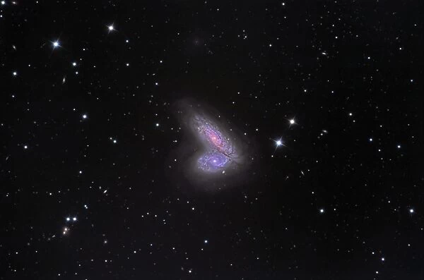 NGC4567 Colliding Galaxies