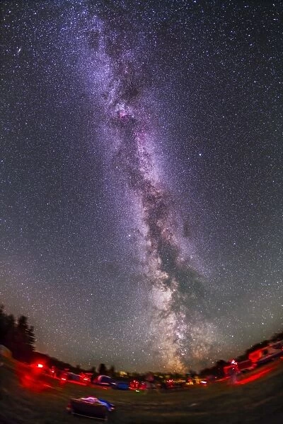 The northern summer Milky Way over the Saskatchewan Summer Star Party