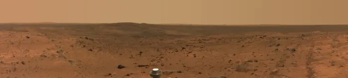 Framed Print : Panoramic View of Mars Print - Spirits from the Summit