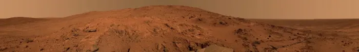 Framed Print : Mars Panoramic View Print Framed Print : Mars Panoramic View Print