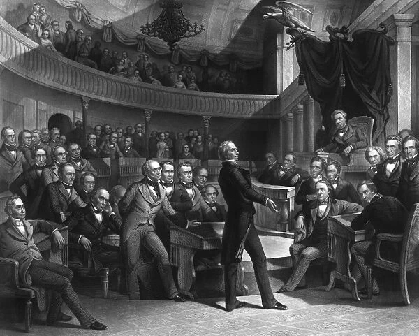 Senator Henry Clay speaking about the Compromise of 1850 in the Senate