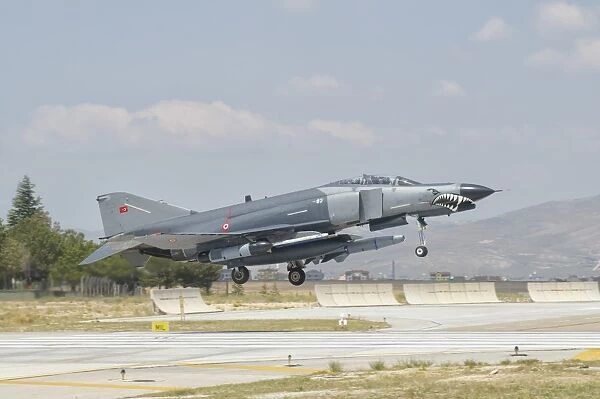Turkish Air Force F-4 Phantom during Exercise Anatolian Eagle