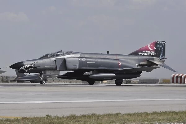 A Turkish Air Force F-4E 2020 Terminator ready for take-off