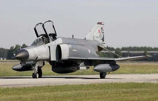 Turkish F-4E Phantom at Lechfeld Airfield, Germany