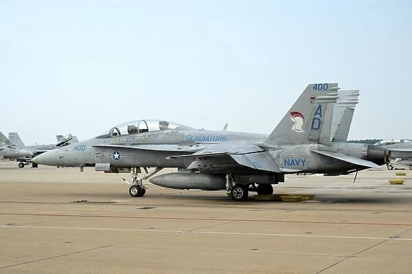 U. S. Navy F  /  A-18D Hornet at Naval Air Station Oceana, Virginia