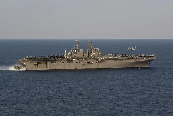 USS Bonhomme Richard conducts operations in the East China Sea