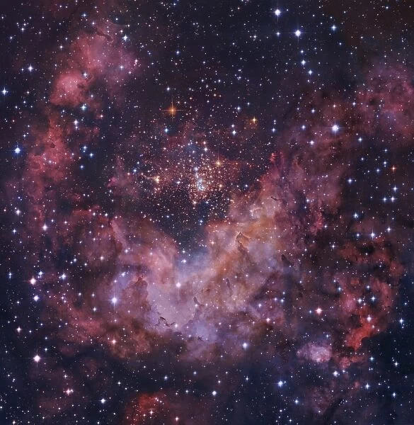Westerlund 2 star cluster in Carina