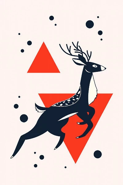 Abstract Deer #1