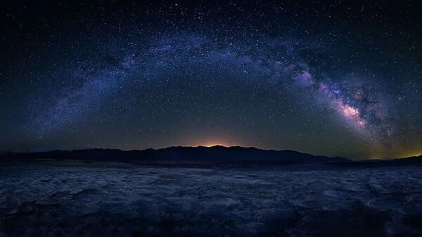 Badwater Under The Night Sky