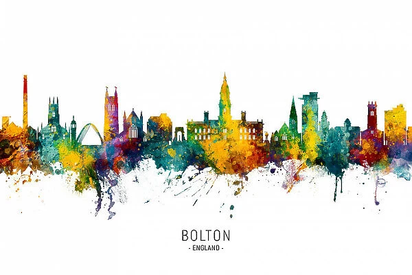 Bolton England Skyline