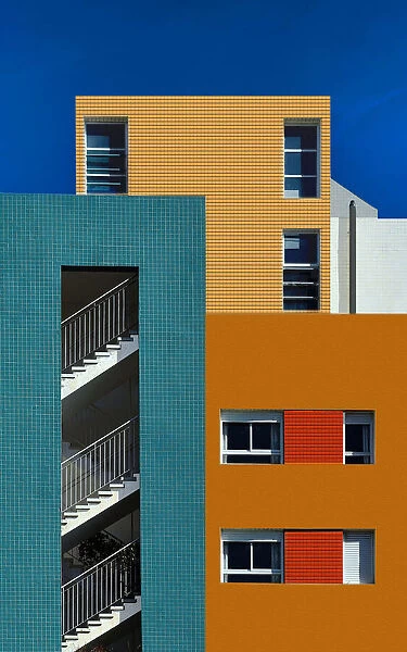 colorful urban textures