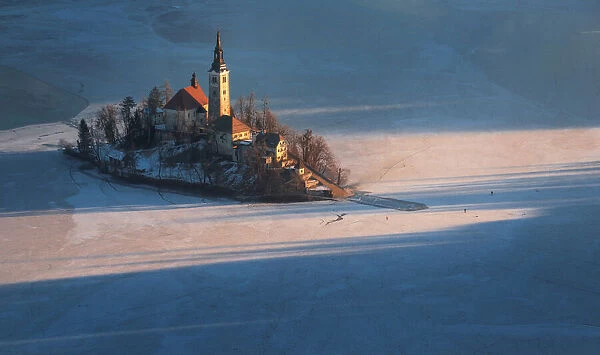 Frozen Lake Bled
