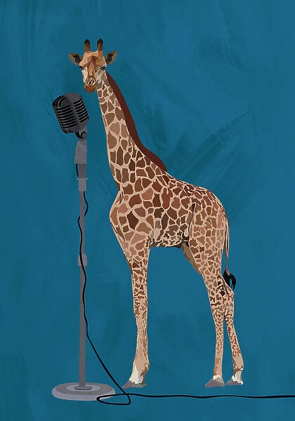 Giraffe Microphone Pink 2 01