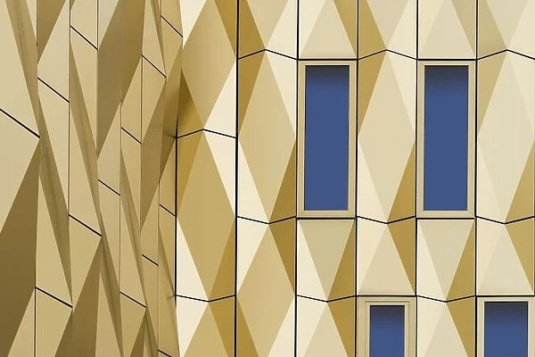 Golden facade