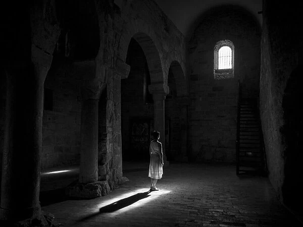 Light in the monastery of Suso