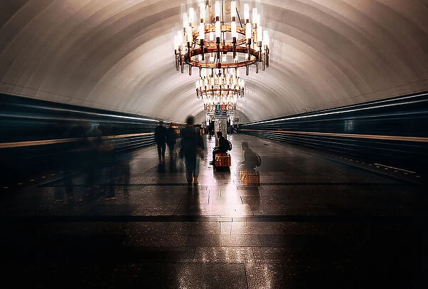 Russian metro station series 3 / 5