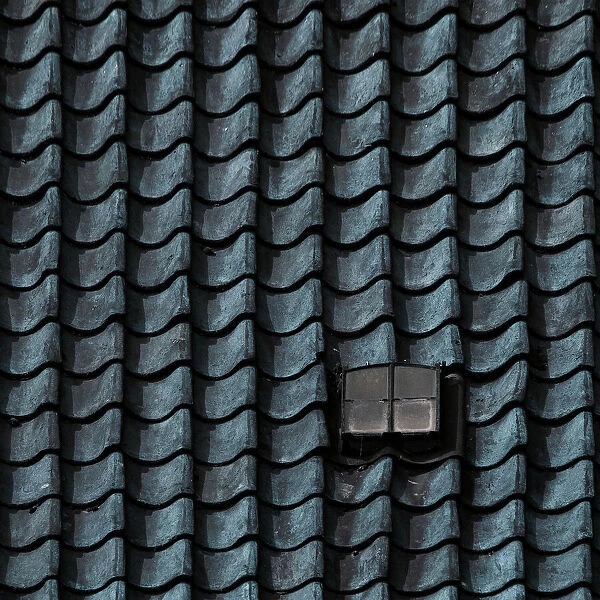 A small window on the roof