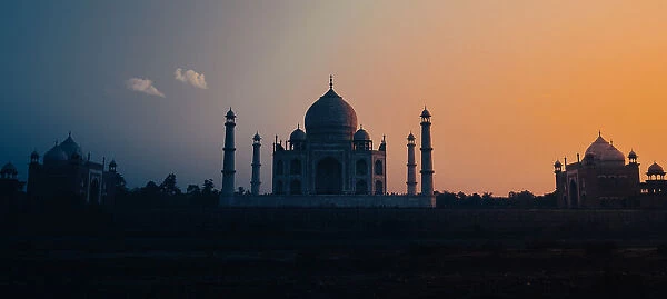 Sunset at Taj