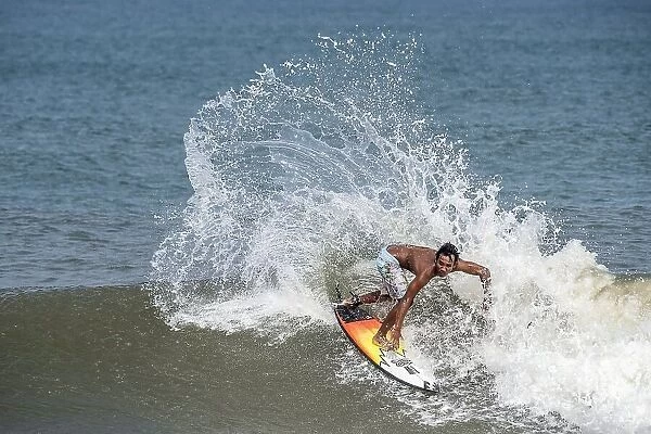 Surfing at Chennai