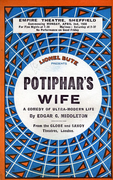 Empire Theatre, Sheffield: Lionel Butes Potiphars Wife