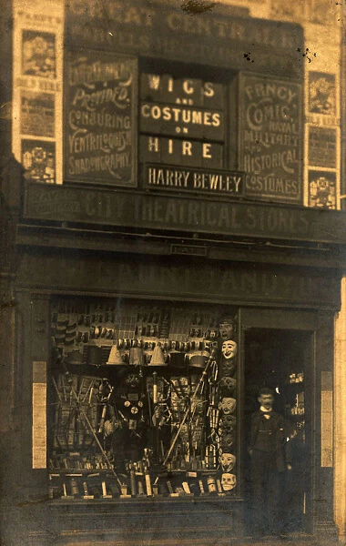 Harry Bewleys City Theatrical Stores, The Moor, Sheffield, c. 1925