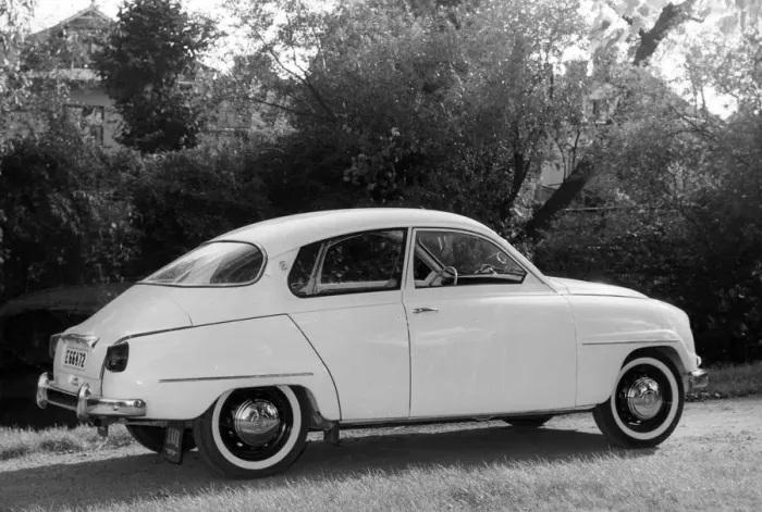 Framed Print : 1960 Saab 96 Print Framed Print : 1960 Saab 96 Print