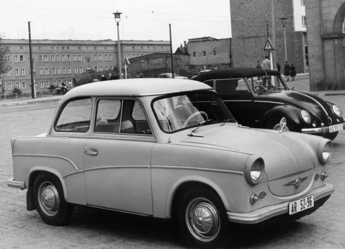 Framed Print : 1960 Trabant Print Framed Print : 1960 Trabant Print