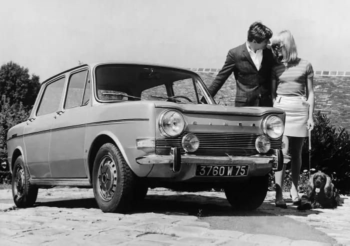 Framed Print : 1968 Simca 1000 Special Print Framed Print : 1968 Simca 1000 Special Print