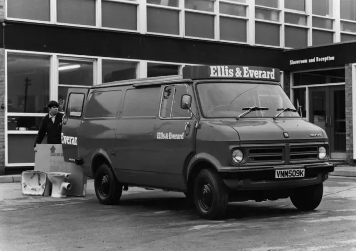 Framed Print : 1972 Bedford CF Van Print Framed Print : 1972 Bedford CF Van Print