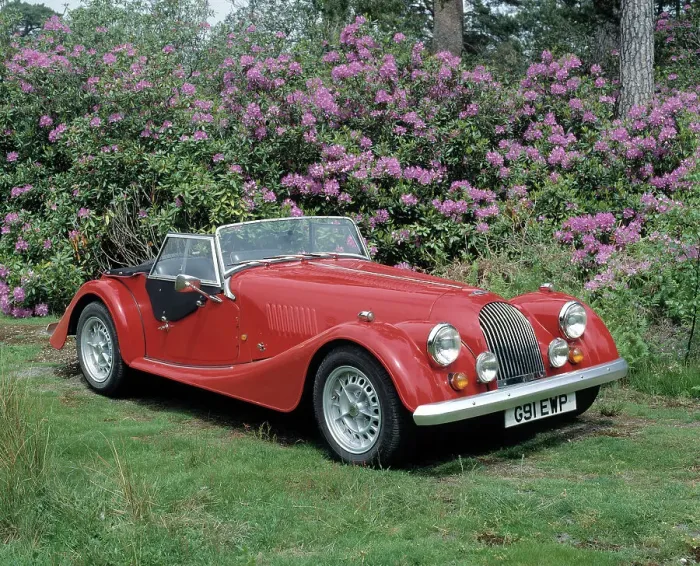 Framed Print : 1990 Morgan Plus 8 Print