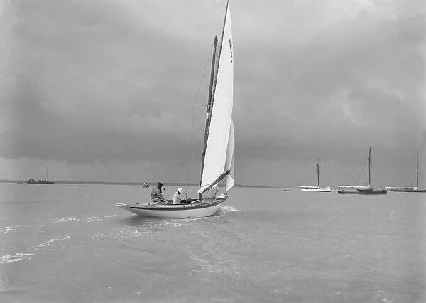 6 Metre Class Jonquil (L5) with Captain R J Dixon at the helm