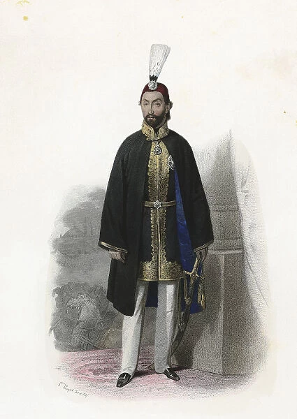 Abdülmecit, in Arabic Abd al-Majid (1823-1861)