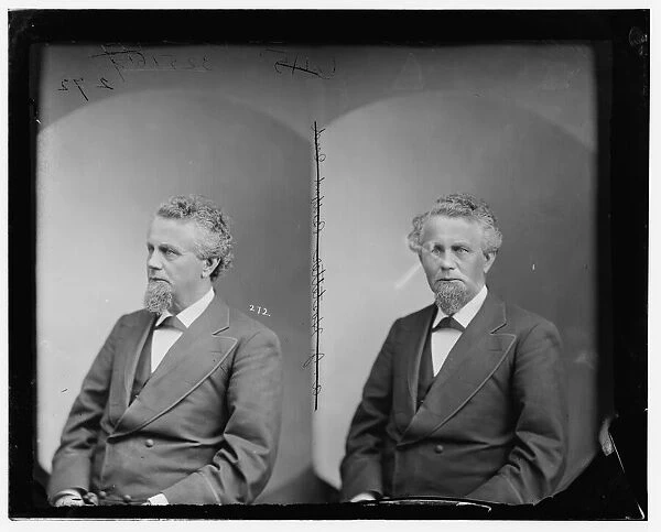 Abraham Jonathan Hostetler of Indiana, 1865-1880. Creator: Unknown
