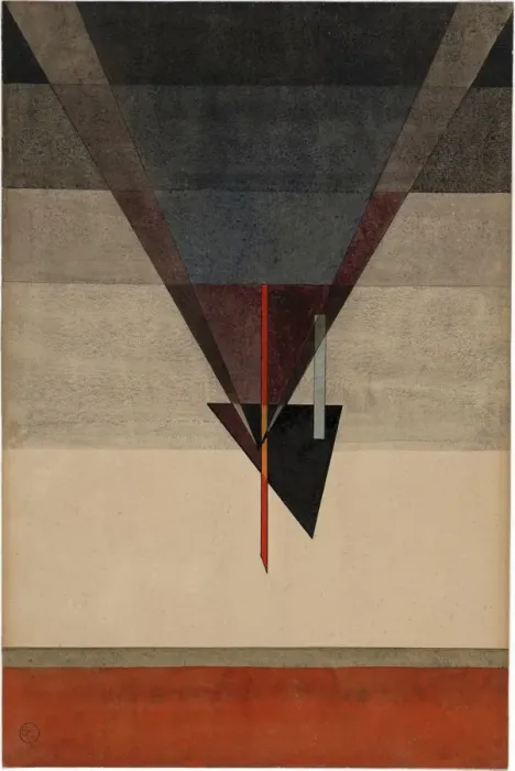 Framed Print : Abstieg (Descent) Print, 1925 Framed Print : Abstieg (Descent) Print, 1925