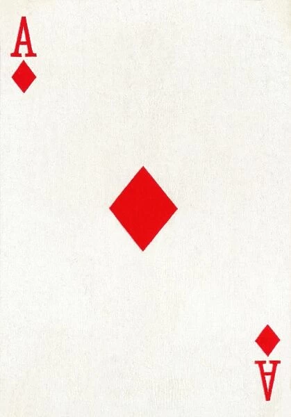 Ace of Diamonds from a deck of Goodall & Son Ltd. playing cards, c1940