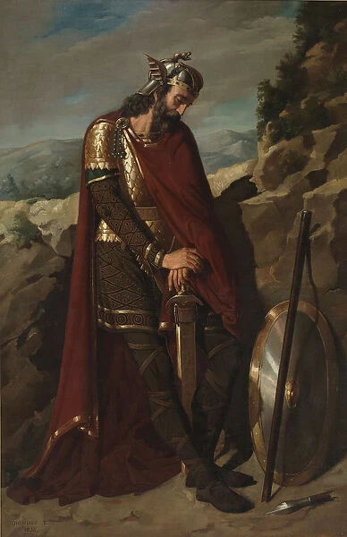 Agila I, Visigothic King, 1856. Artist: Puebla Tolin, Dioscoro Teofilo (1831-1901)