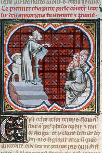 Amalric of Bena teaching, c1200, (1375-1379)