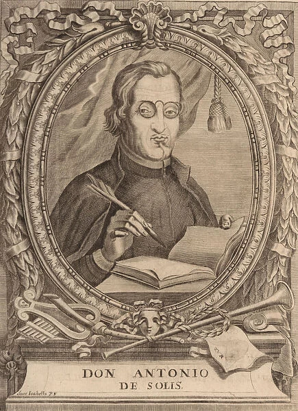 Antonio de Solis y Ribadeneyra (1610-1686). Creator: Anonymous