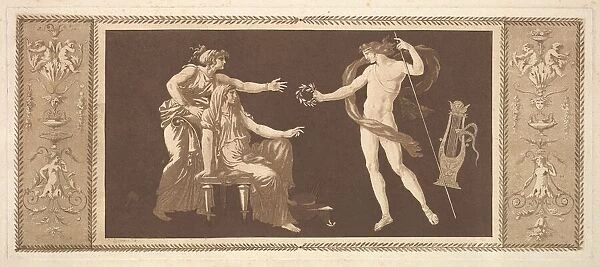 Apollon couronnant les arts (Apollo Crowining the Arts)