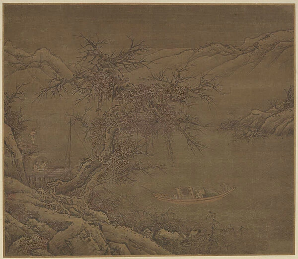 Approaching the Winter Shore, Ming dynasty, 1368-1644. Creator: Unknown