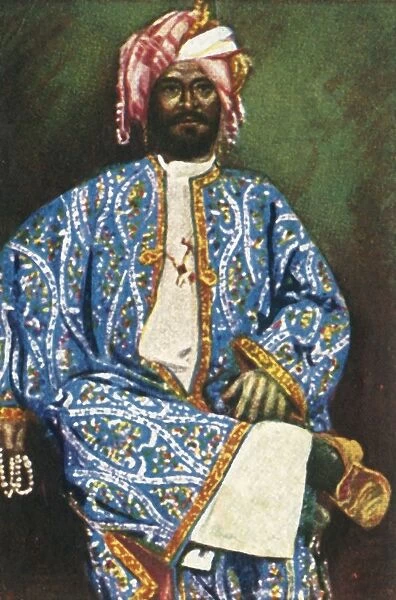 Arab pearl-dealer, c1928. Creator: Unknown