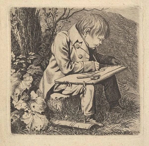 The Artist Hoffman, 1815. Creator: Johann Christian Erhard