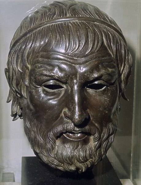 The Arundel Head - bronze head possibly of the Greek tragedian Sophocles